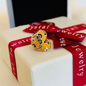 Pandora Spotted Heart Charm